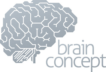Brain Side Concept
