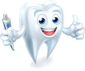Dental Tooth Mascot