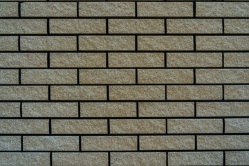 Brick wall as design, interior, exterior. Modern or retro