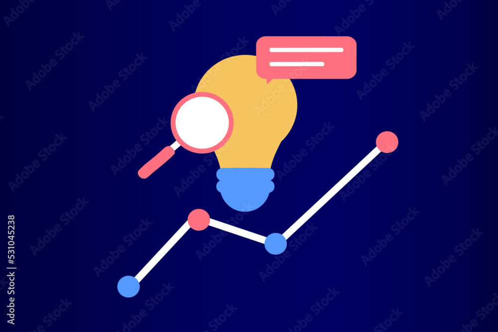 Poster business solution and support, problem solving and decision making, innovative ideas concept. connec