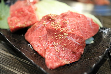 黒毛和牛焼肉（ミスジ）