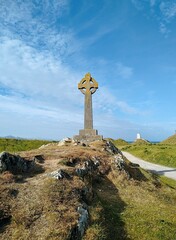 Celtic Cross on Anglesey