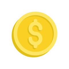 dollar coin icon