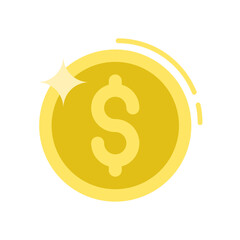 dollar coin icon