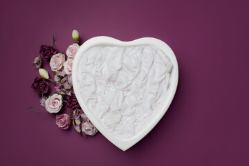 Newborn baby photography basket. Background for newborn baby. Background for newborn photograhper