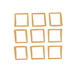 abstract decoration shape