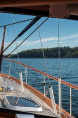 Fototapeta premium Boat Railing