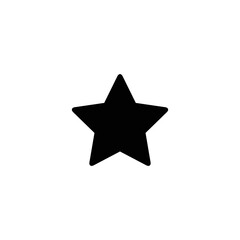 Creative Star Icon Vector Template