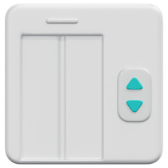 elevator 3d render icon illustration