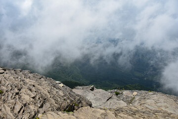 美ヶ原高原王ヶ鼻から眺める山々