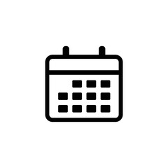 Creative Calendar Icon Vector Template