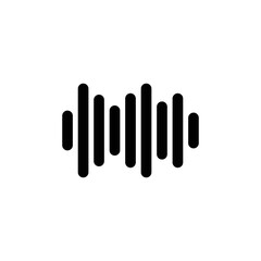 Creative Soundwave Icon Vector Template