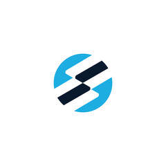 letter s abstract logo vector illustration,sport logo