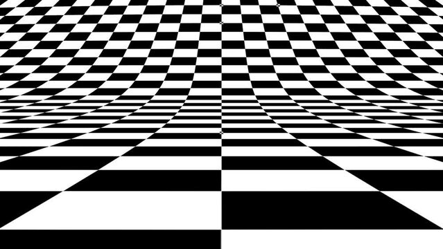 
abstract, black, board, checker, checkerboard, chequered, definition, floor, footage, geometric, grid, hypnotic, loop, modern, monochrome, mosaic, move, pattern, perspective, plane, repeat, shape, sq