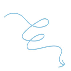 Arrow Direction Pointer Doodle Line