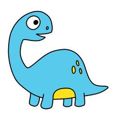 brontosaurus Dinosaur Clipart © Noey smiley