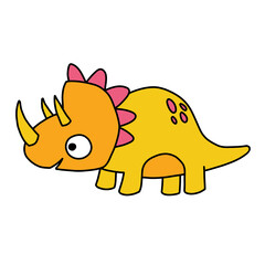  triceratops Dinosaur Clipart