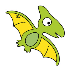 pteranodon Dinosaur Clipart © Noey smiley