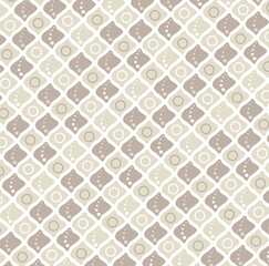  Elegance Seamless pattern with abstract, vector illustration in vintage style