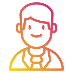 Obraz premium man icon