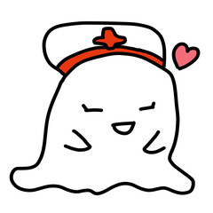 Cute Ghost Clipart, Graphic