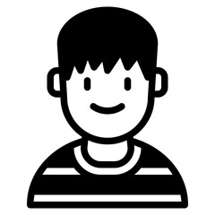 Obraz premium man icon