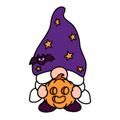 Gnomes Halloween Clipart,