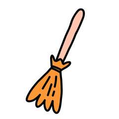 Obraz premium broom Filled Clipart,