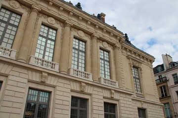 national library (bnf - richelieu) in paris (france)