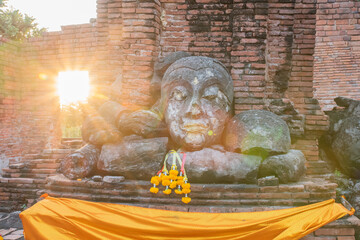 Old remains in Ayutthaya.