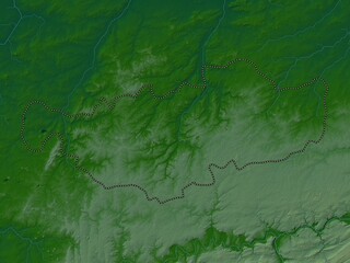 Brabant Wallon Belgium Physical Legend