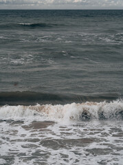 waves on the beach