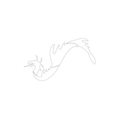 dragon icon ilustration vector