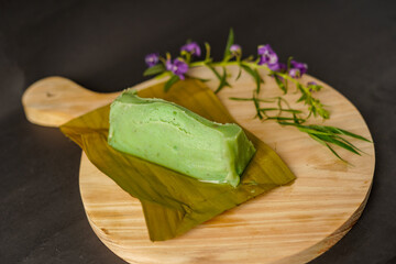 Barongko cake is a typical cake from Makassar, South Sulawesi, this cake is made from bananas mixed...