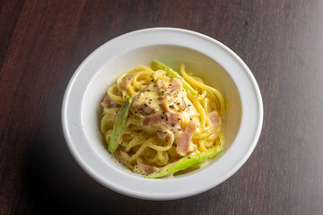 カルボナーラパスタ