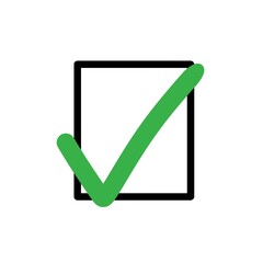 green check mark