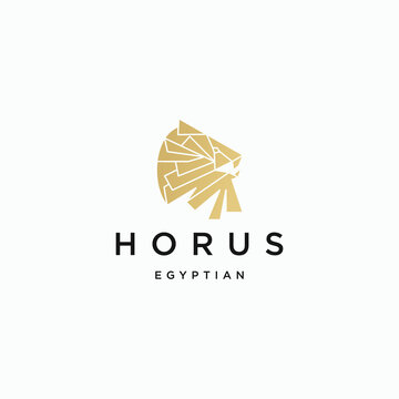 Horus logo icon vector image