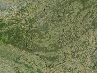 Luxembourg, Belgium. Low-res satellite. No legend
