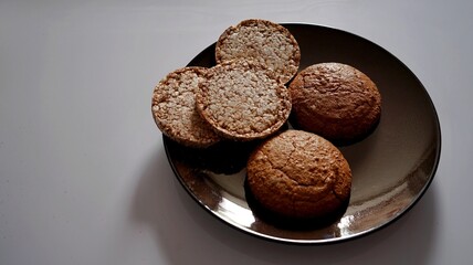 cookies on a plate