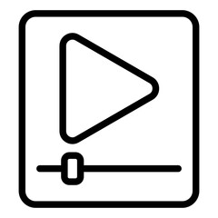 Play Button Icon Style