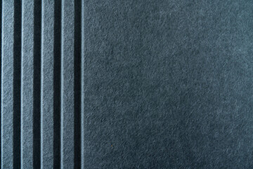 acoustic polyester material Color grey background. 