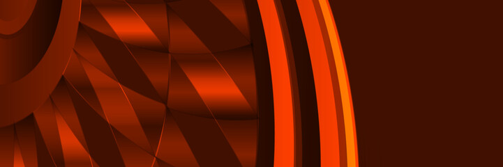 Obraz premium Abstract orange red background
