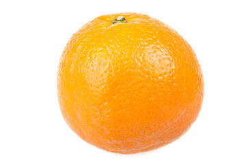 Beautiful fresh orange isolated on white