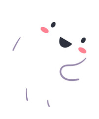 Cute ghost illustration