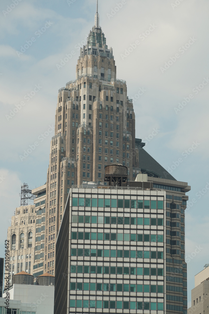 Wall mural south manhattan new york skyscraper