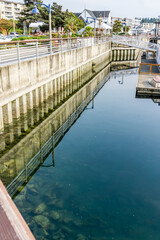 Naklejka premium Marina Wall Relfection