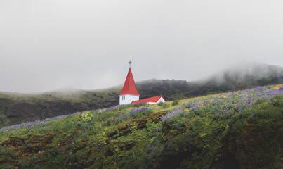 Iceland Red Church