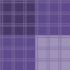 Seamless tartan plaid pattern in Purple Color.


