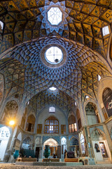 The arabic architecture of Kashan in Iran the city where the legend says the Magi left for Belen