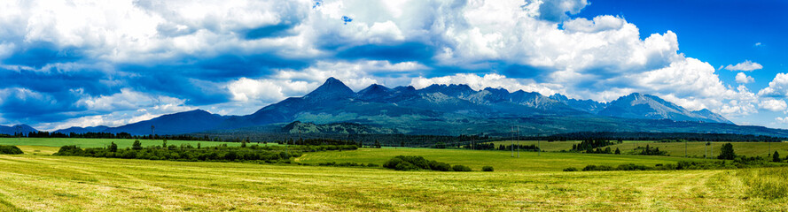panorama of mountains